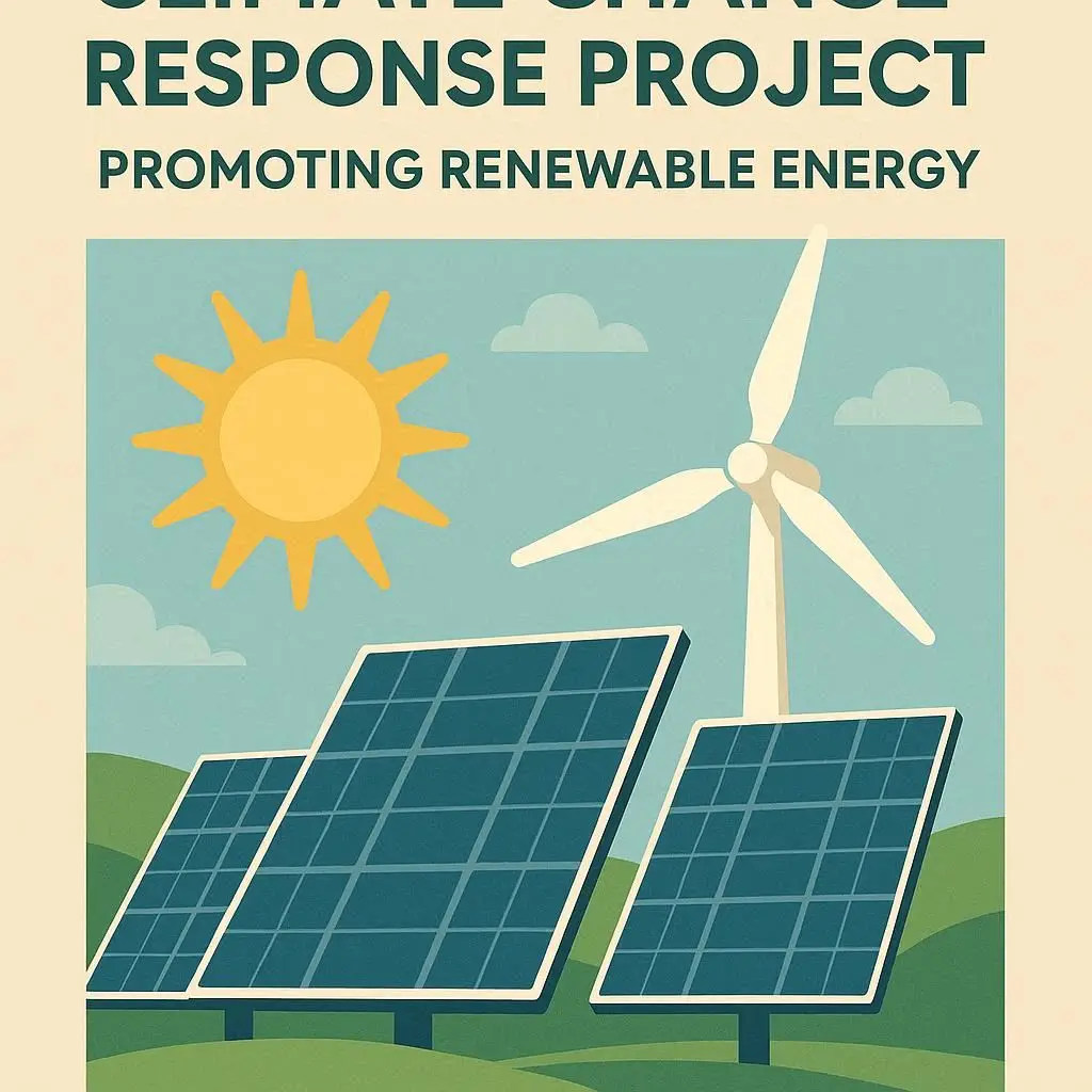 气候变化应对项目 - 推广可再生能源
